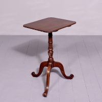 George III Mahogany Snaptop Table
