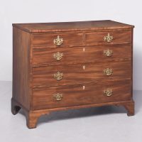 George III Inlaid Mahogany Chest of Drawers