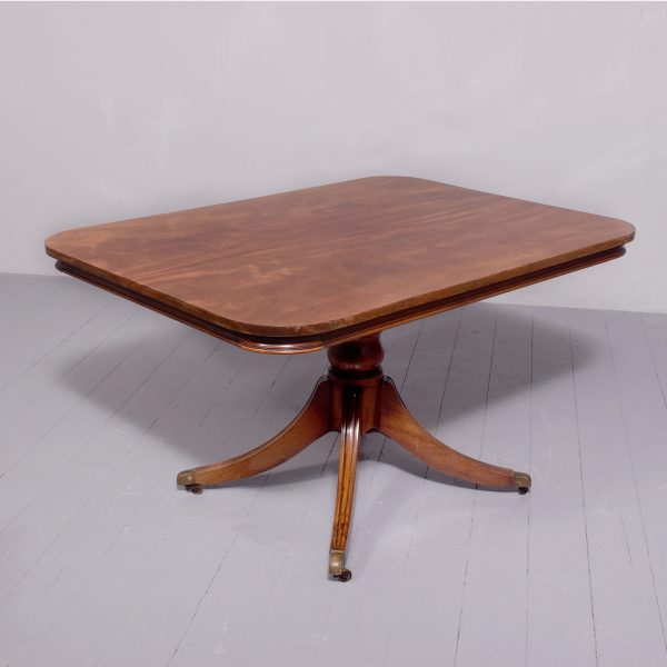 An Early Regency Mahogany Rectangular Breakfast Table