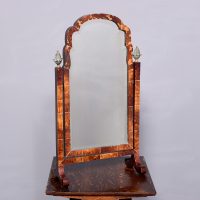 Tortoise Shell Toilet Mirror