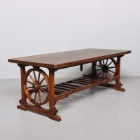 Large Stylish Mahogany Coffee Table