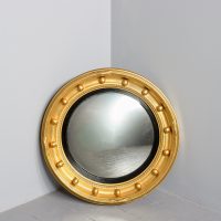 Gilded Convex Mirror