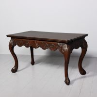 Outstanding Irish Chippendale style consul table in the manner of Hicks of Dublin