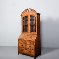 George II Walnut Bureau Bookcase