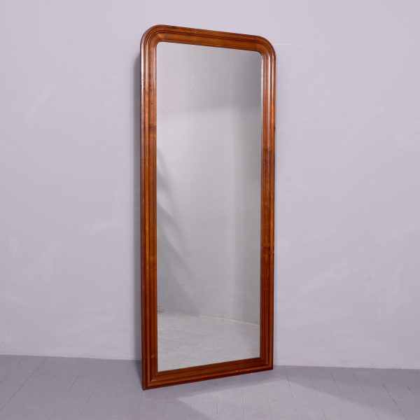 Impressive tall mahogany framed Victorian Pier mirror