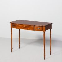 George III Mahogany Break-Fronted Side Table