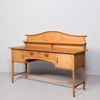 Large Art Nouveau Oak Sideboard