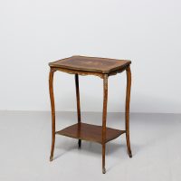 French Shaped Top Occasional Table