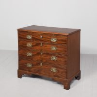 George III Mahogany Bachelor’s Chest of Drawers