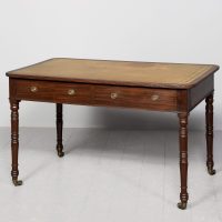 George III Mahogany Library Table