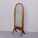 Queen Anne Style Cheval Mirror