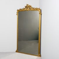 Victorian Carved &amp; Gilded Overmantle Mirror