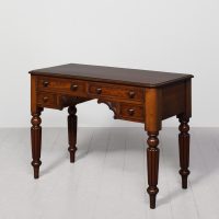 George IV neat-sized mahogany side or writing table