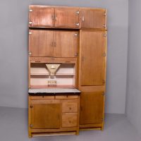 Massive Oak Easiwork Kitchen Cabinet