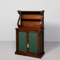 Regency Mahogany &amp; Brass Chiffonier
