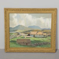 Morris Canning Wilks Oil on Canvas, ‘Amongst the Connemara Hills’
