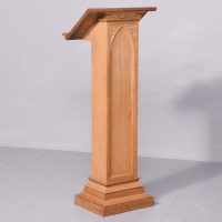Carved Oak Lectern by Scott Morton of Edinburgh