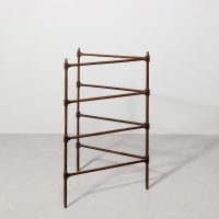 George III Folding Mahogany Towel Rail.
