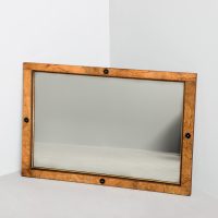 Aesthetic Movement Walnut and Parcel Gilt Mirror