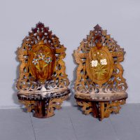 Pair of Victorian Italian Wall Brackets