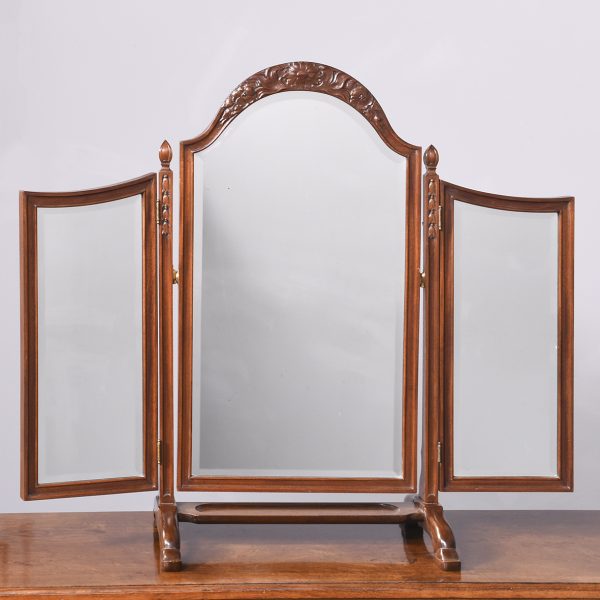 Exhibition Quality Triptych Mirror by Whytock & Reid of Edinburgh