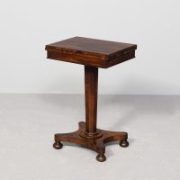 George IV Rosewood Card Table of Diminutive Proportions