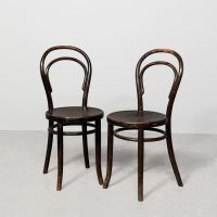 Pair of Classic Thonet Bentwood Chairs