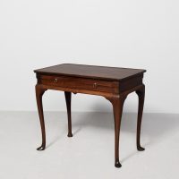 Rare Early George III Mahogany Lowboy