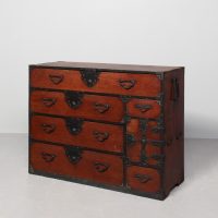 Japanese Meiji Period Tansu Chest