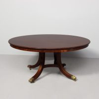 Patented Mahogany Dining Table
