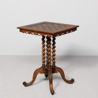 Exhibition Quality walnut Regency occasional/games table