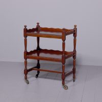 Mahogany Two &#8211; Tier Trolley