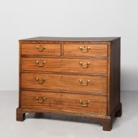George III Mahogany and Inlaid Chest of Drawers