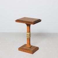 George IV Pollard Elm Side Table by Sir William Trotter