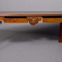 Magnificent large George IV carved mahogany hall or serving table