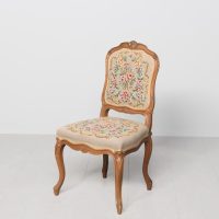 Louis XIV Style Carved Walnut Chair