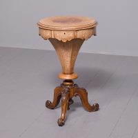 Victorian Trumpet Shaped Work Table