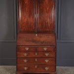 Georgian Mahogany Bureau Bookcase