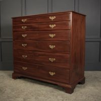 Georgian Mahogany Chest Of Drawers