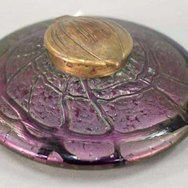 Rare Loetz inkwell circa 1900s
