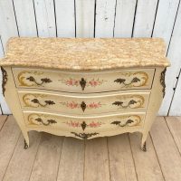 Decorative Marble Top Chest