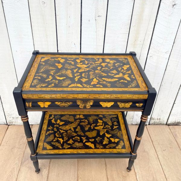 Butterflies on a French Side Table