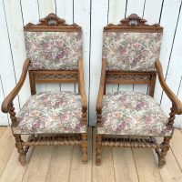 Oak Carver Chairs