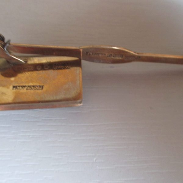 ASPREY 9 CT SOLID GOLD CARD HOLDER  7.7 GRAMS  [FREE POST]