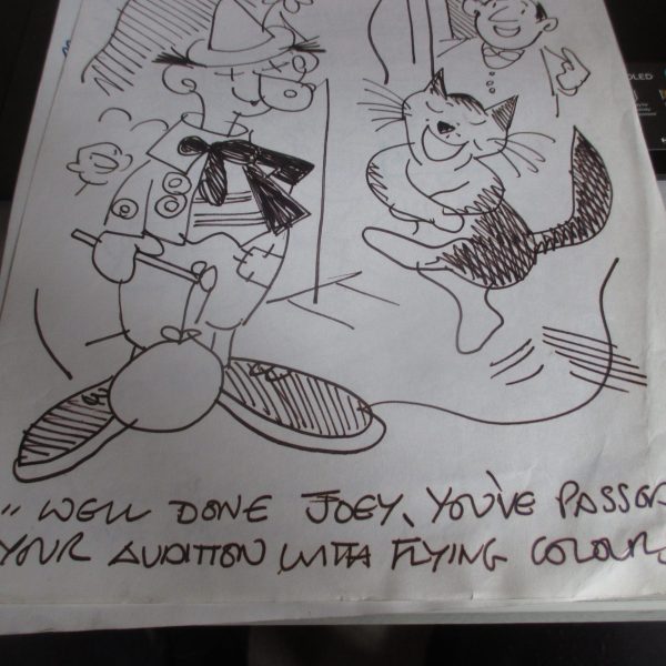 DRAWING BY MAROC    FAMOUS ARTIST PUBLISHED IN SUN, DAILY MIRROR, MAIL, PEOPLE, MEN ONLY ETC