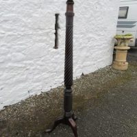 SOLD Georgian Mahogany torchiere