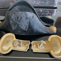Royal Naval Officers Hat &#038; Epaulettes with Badges
