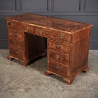 High Quality Walnut Kneehole Desk
