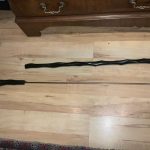 RARE CHERRY WOOD GENTLEMAN&#8217;S WALKING STICK/SWORD STICK