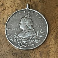 VICTORIA EMPRESS OF INDIA ARMY TEMPERANCE ASSOCIATION MEDAL.